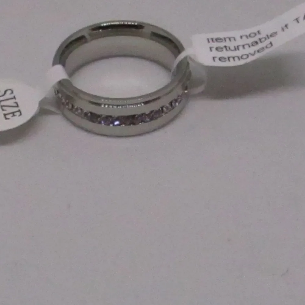 Austrian Crystal Ring Stainless Steel
